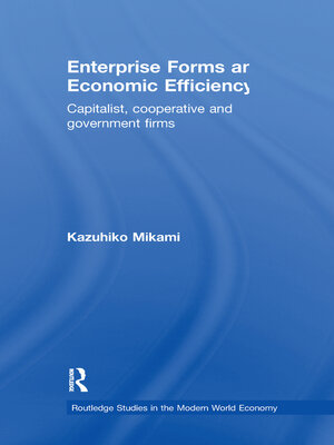 cover image of Enterprise Forms and Economic Efficiency